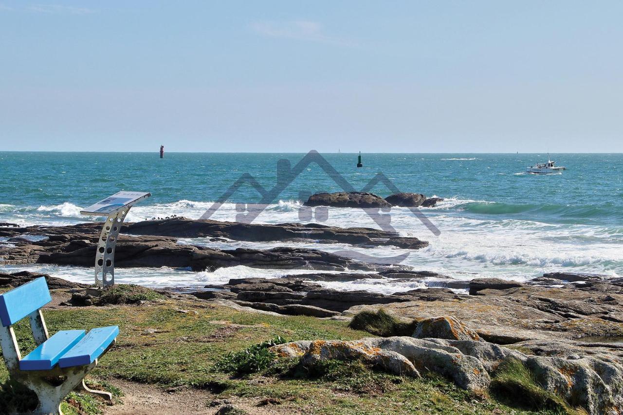 Localise - A06 - Entierement De Plain-Pied Avec Petite Vue Mer - Donnant Sur La Piscine Et Le Jardin - Wifi Inclus - Draps Inclus - Guilvinec Eksteriør bilde