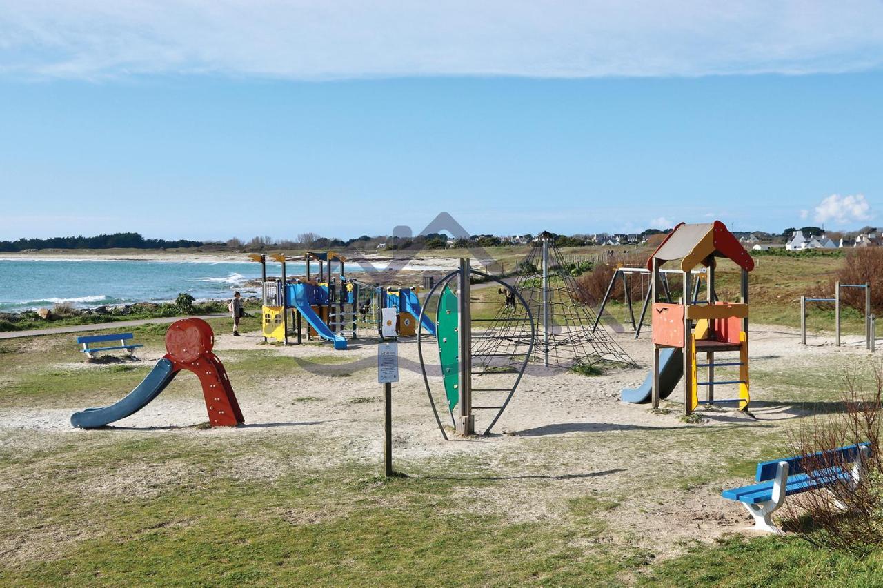 Localise - A06 - Entierement De Plain-Pied Avec Petite Vue Mer - Donnant Sur La Piscine Et Le Jardin - Wifi Inclus - Draps Inclus - Guilvinec Eksteriør bilde