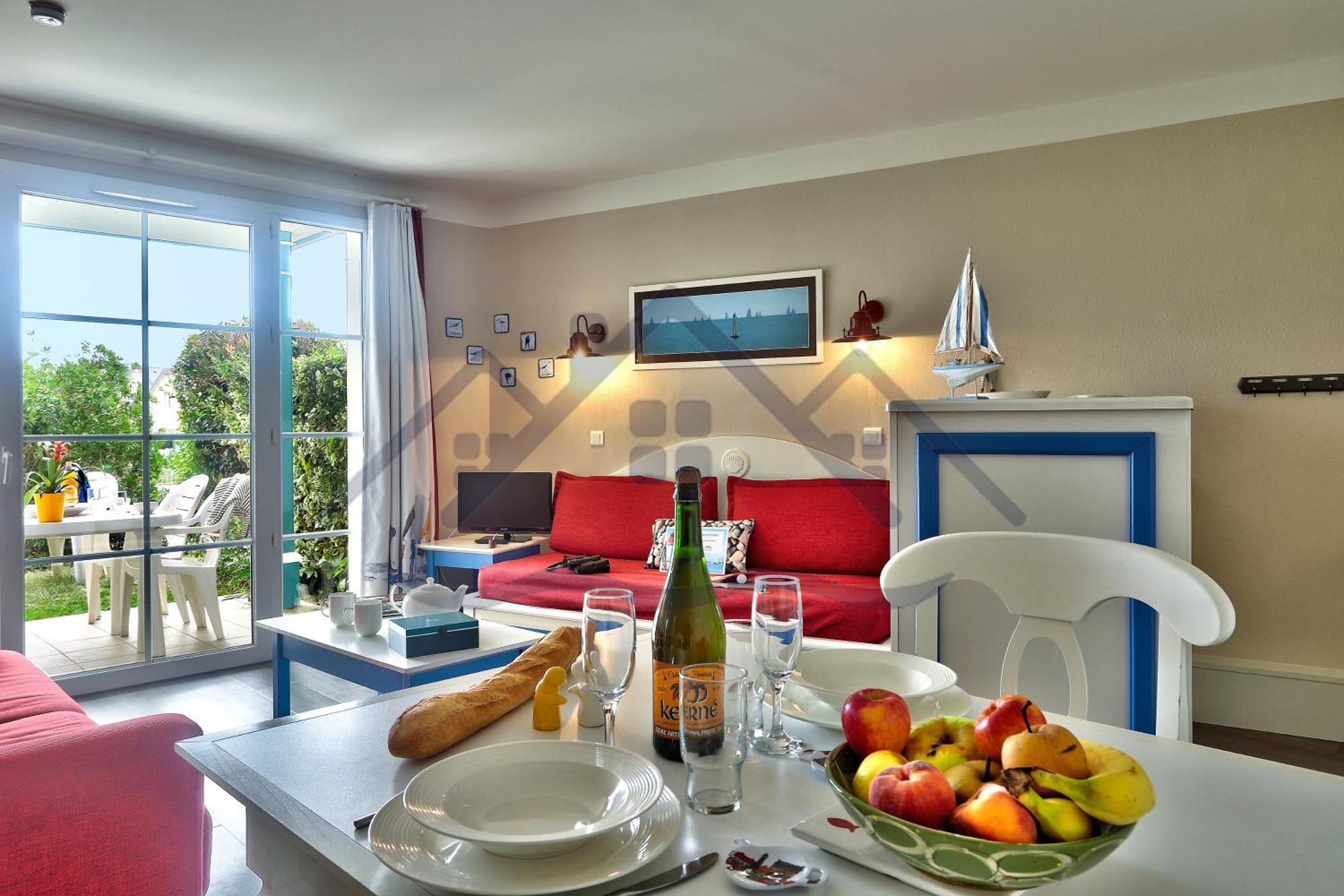 Localise - A06 - Entierement De Plain-Pied Avec Petite Vue Mer - Donnant Sur La Piscine Et Le Jardin - Wifi Inclus - Draps Inclus - Guilvinec Eksteriør bilde